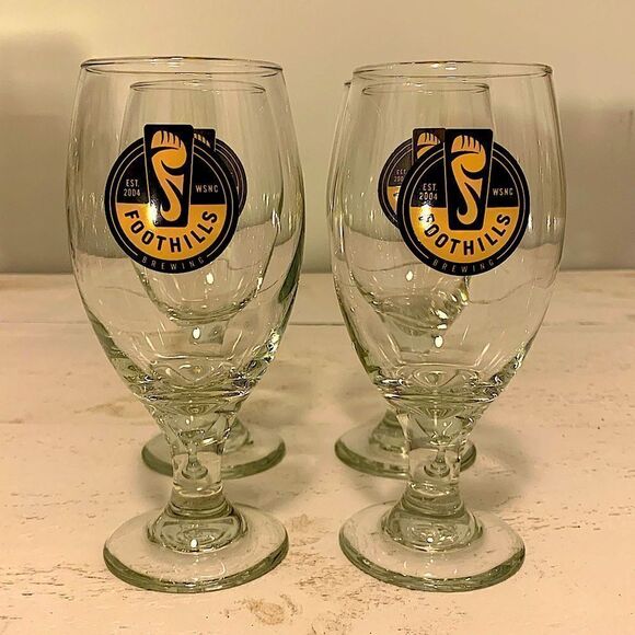 Vintage Foothills Brewing Glasses  - Picture 3 of 6